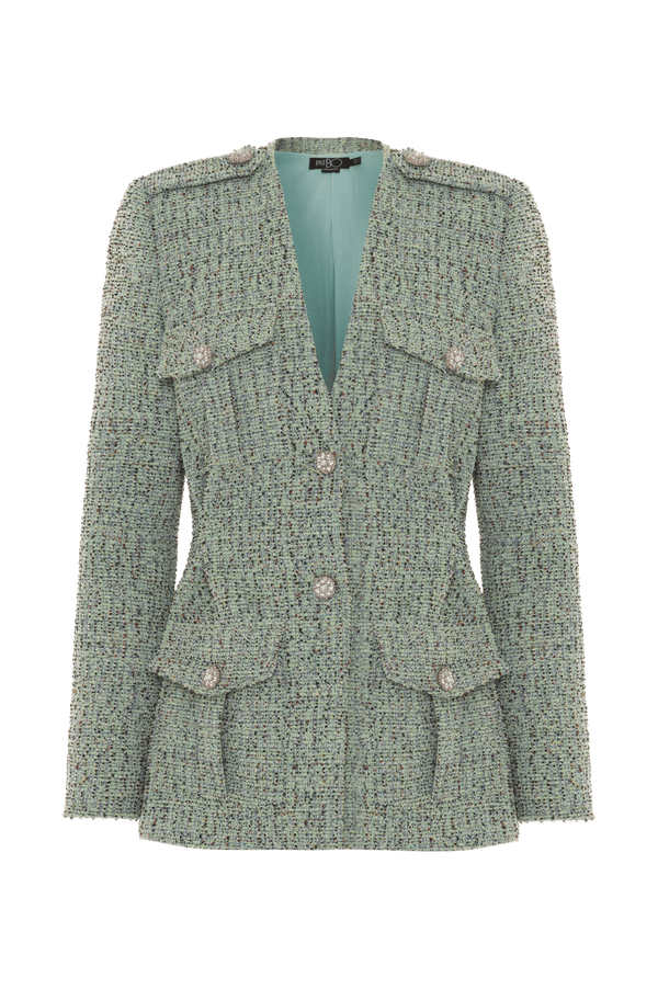 Patbo CRYSTAL TWEED JACKET
