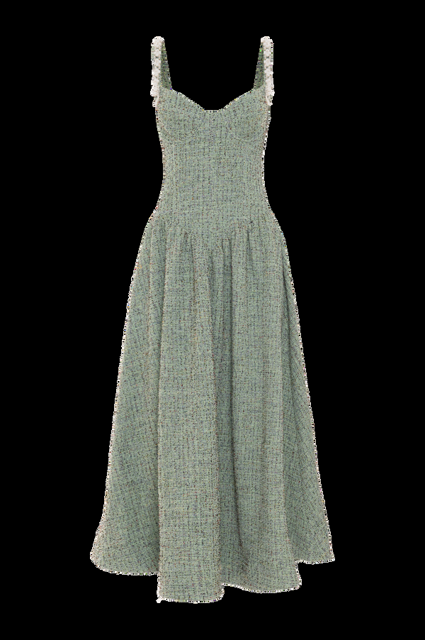 Patbo CRYSTAL TWEED MIDI DRESS