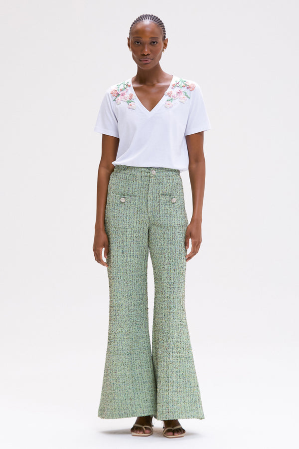 patbo CRYSTAL TWEED PANT
