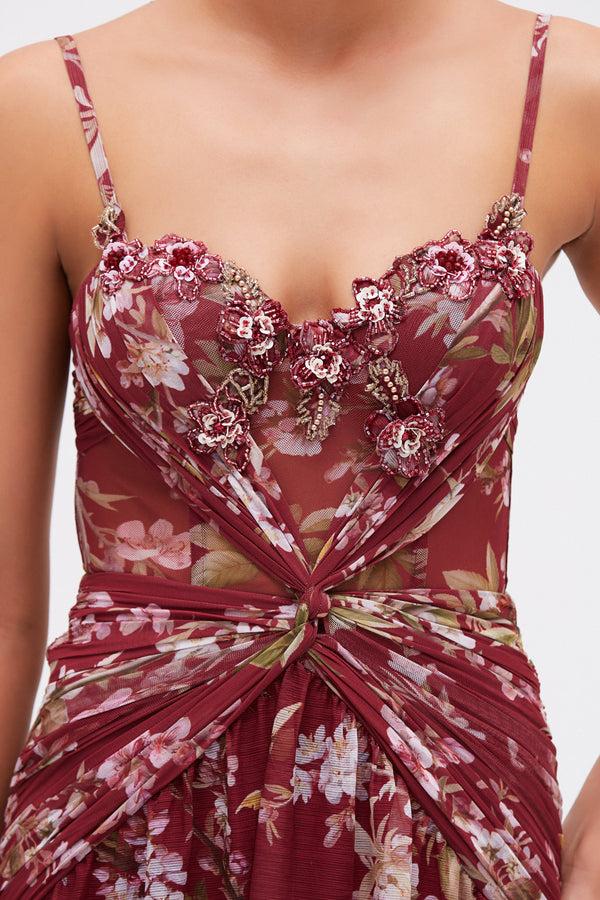 Patbo DELICATA BEADED GOWN