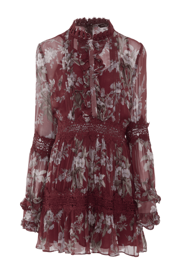 Patbo DELICATA FLUTTER MINI DRESS