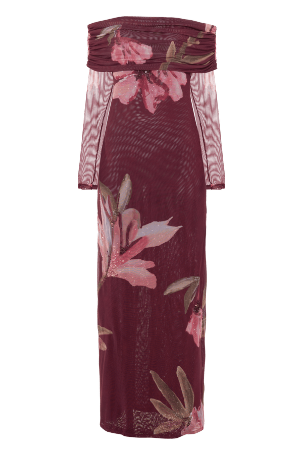 Patbo DELICATA TULLE MAXI DRESS