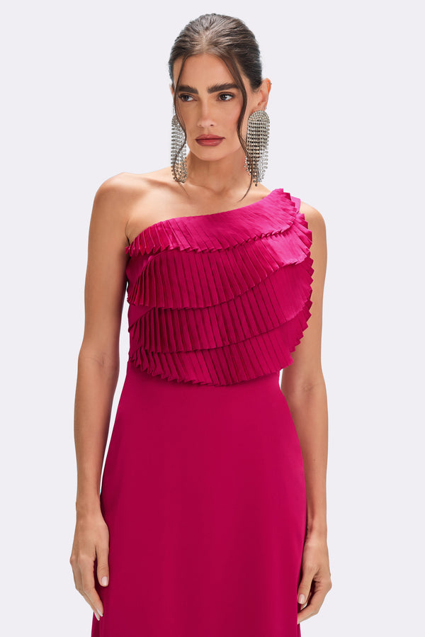 Patbo DREAM SATIN FLUTTER GOWN