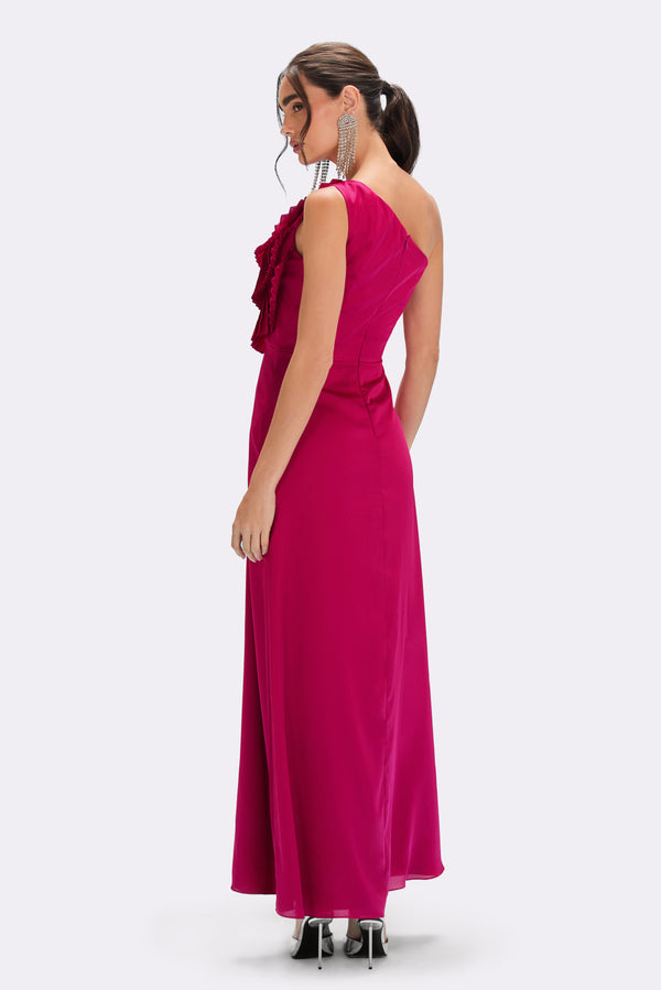 Patbo DREAM SATIN FLUTTER GOWN