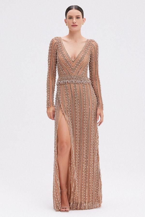 patbo EMBROIDERY DREAMS LONG DRESS