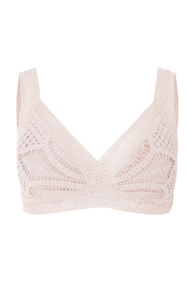 Patbo FLOWER CROCHET BRALETTE