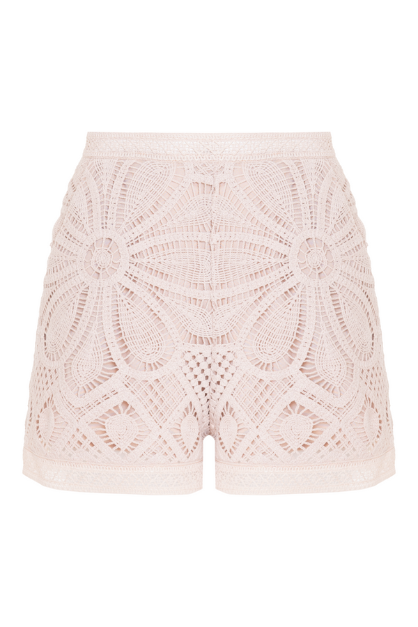 Patbo FLOWER CROCHET SHORT
