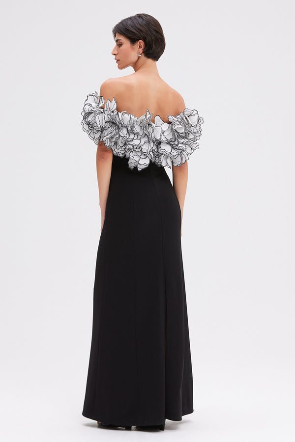 Patbo FLUTTER MAXI DRESS (RUNWAY)