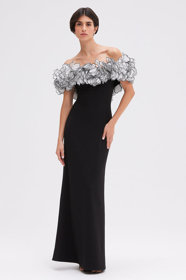 patbo FLUTTER MAXI DRESS (RUNWAY)