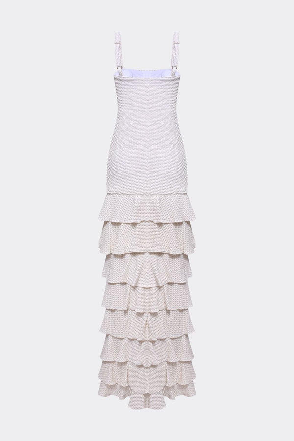 Patbo GAVEA MESH LONG DRESS