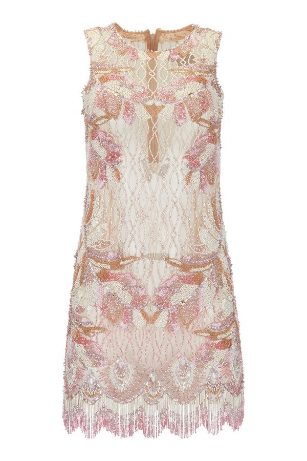 Patbo Hand-Beaded Sleeveless Mini Dress (EXCLUSIVE)