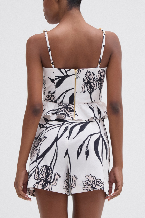 Patbo IRIS PEPLUM TOP