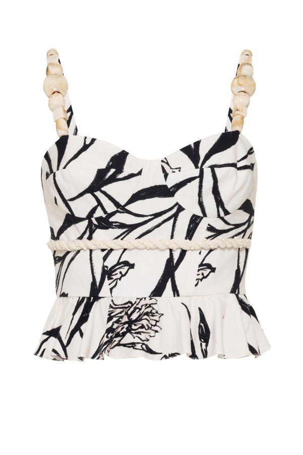 Patbo IRIS PEPLUM TOP