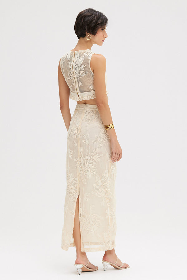 Patbo JOY LACE MIDI SKIRT