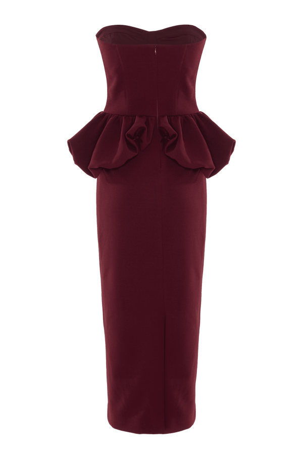 Patbo MYSTIQUE CREPE MIDI DRESS