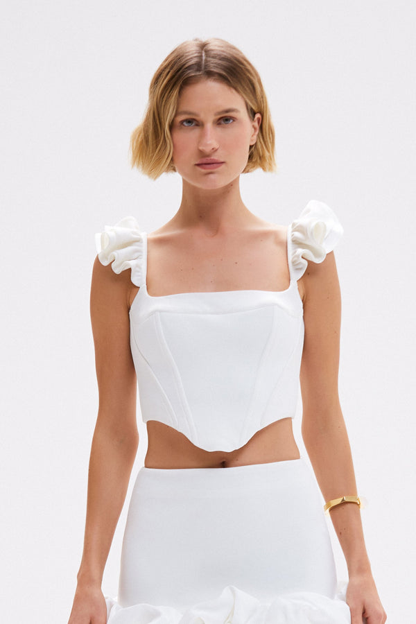 patbo MYSTIQUE CREPE TOP