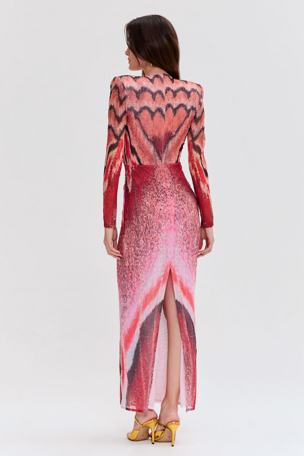 Patbo PAPILLON TULLE LONG DRESS