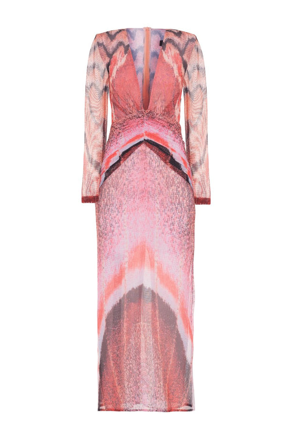 Patbo PAPILLON TULLE LONG DRESS