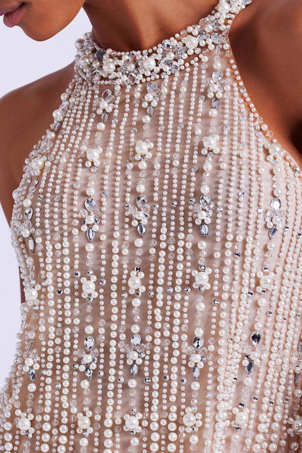 patbo Pearl-Beaded Tunic