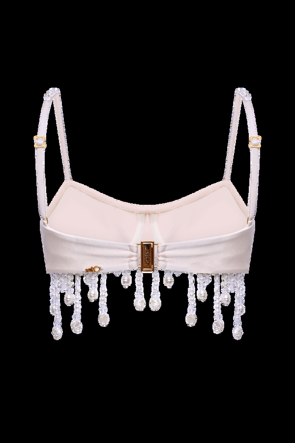 Patbo PEARL DUST EMBROIDERY BRA TOP