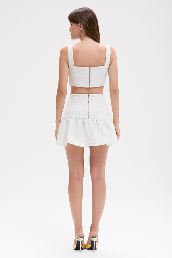 Patbo PEARL TWEED SKIRT