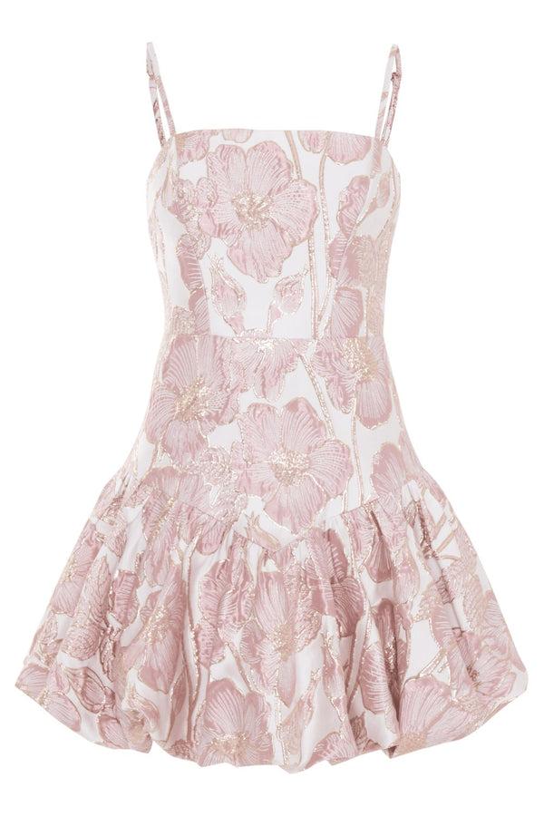 Patbo PETAL JACQUARD MINI DRESS