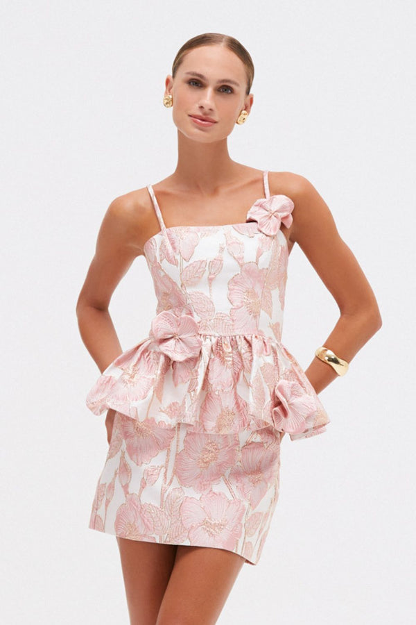 patbo PETAL JACQUARD SKIRT