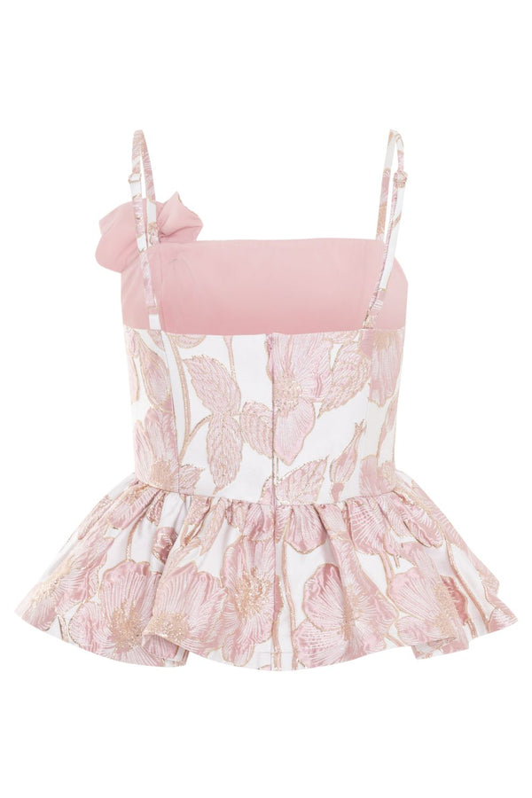 Patbo PETAL JACQUARD TOP