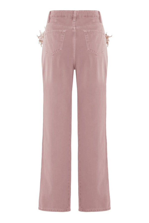Patbo PINK DENIM PANT