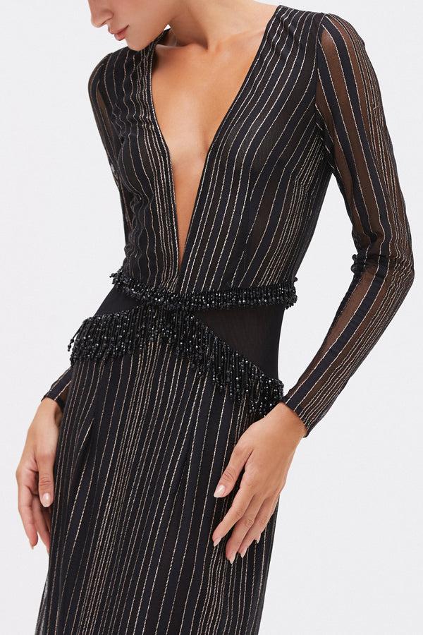 Patbo PRISM LUREX GOWN