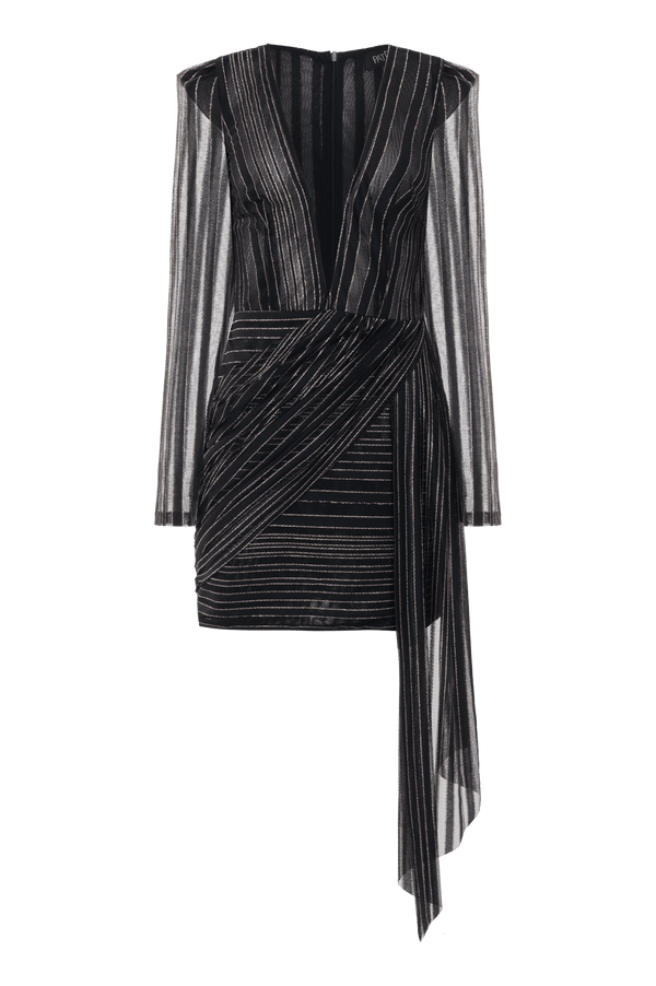 Patbo PRISM LUREX MINI DRESS