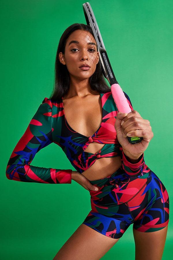 Patbo RIO PRINT BIKER SHORT (FINAL SALE)