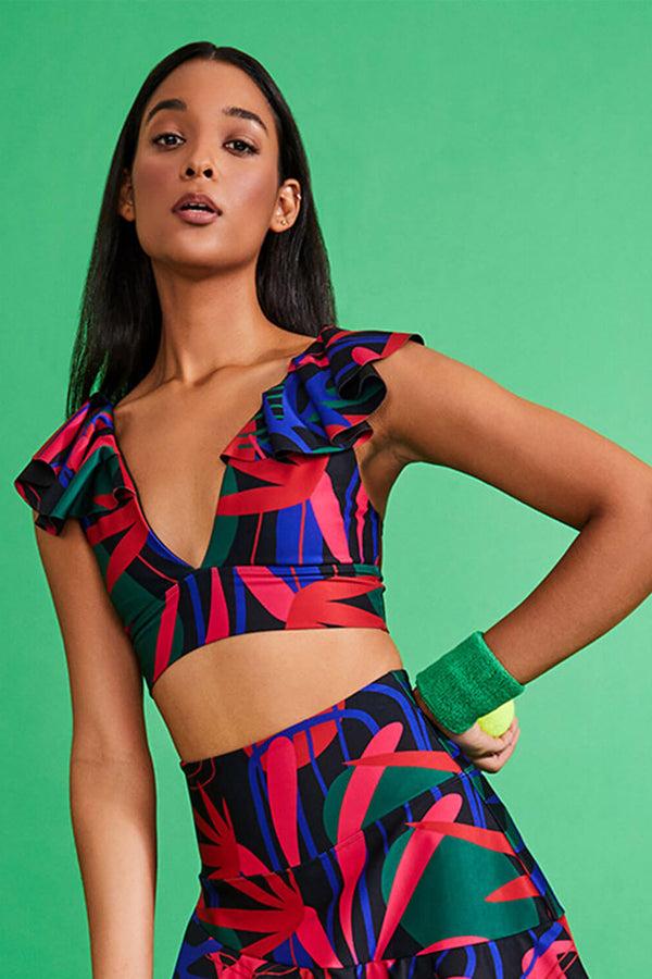 Patbo RIO PRINT FLY AWAY BRA (FINAL SALE)