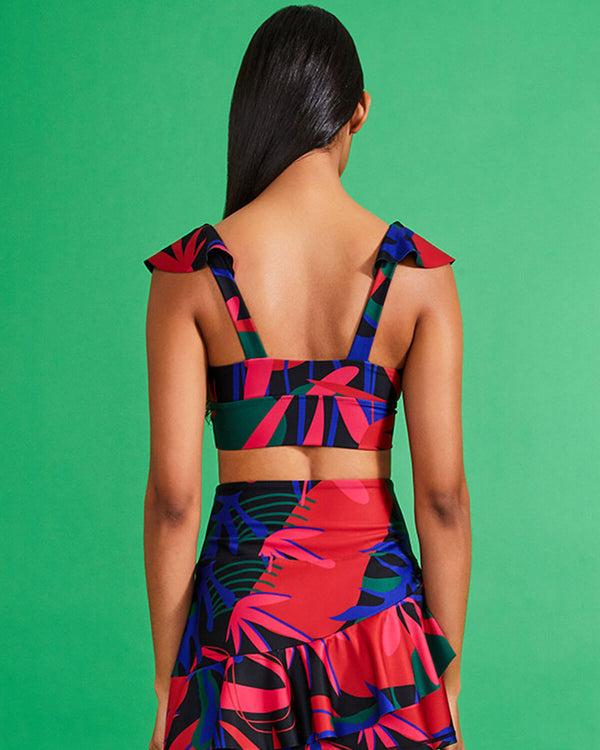 Patbo RIO PRINT FLY AWAY BRA (FINAL SALE)