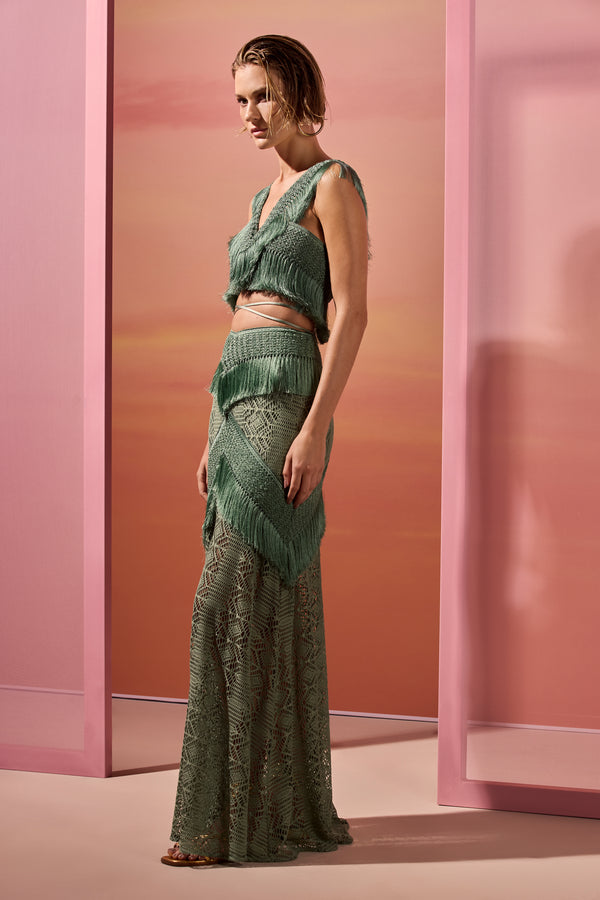 Patbo SAMBA FRINGE TOP