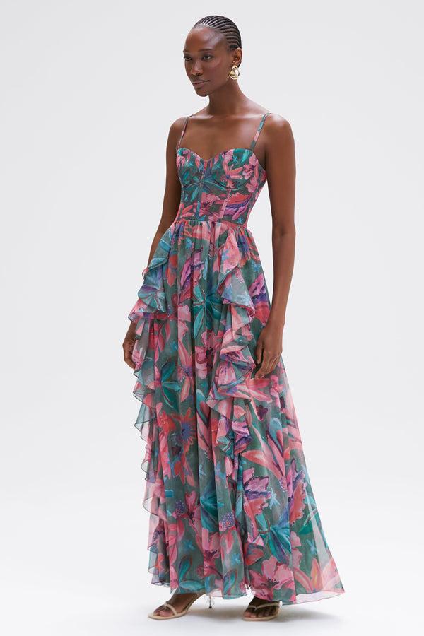 patbo SIMSII ARTSY LONG DRESS