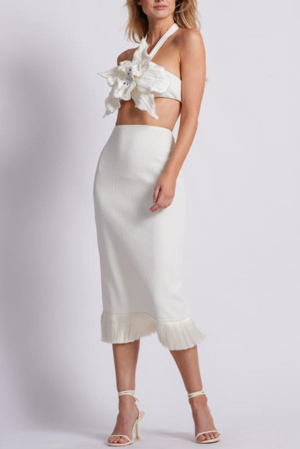 patbo Stretch Midi Skirt