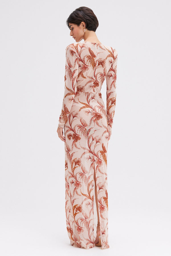 Patbo SUNSET PLUNGE MAXI DRESS (RUNWAY)