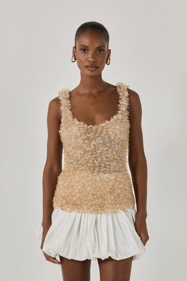 Patbo TAFETA MINI SKIRT (RUNWAY)