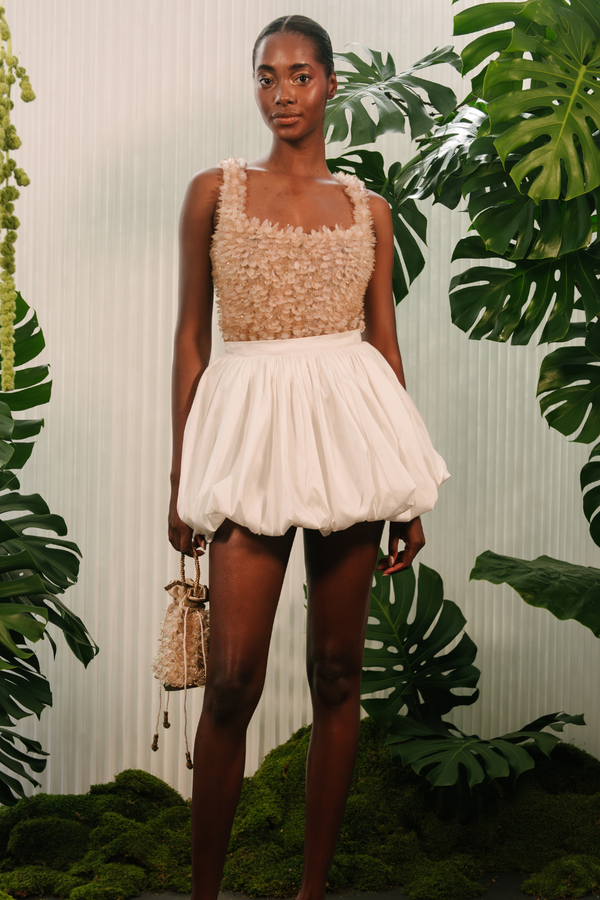 Patbo TAFETA MINI SKIRT (RUNWAY)