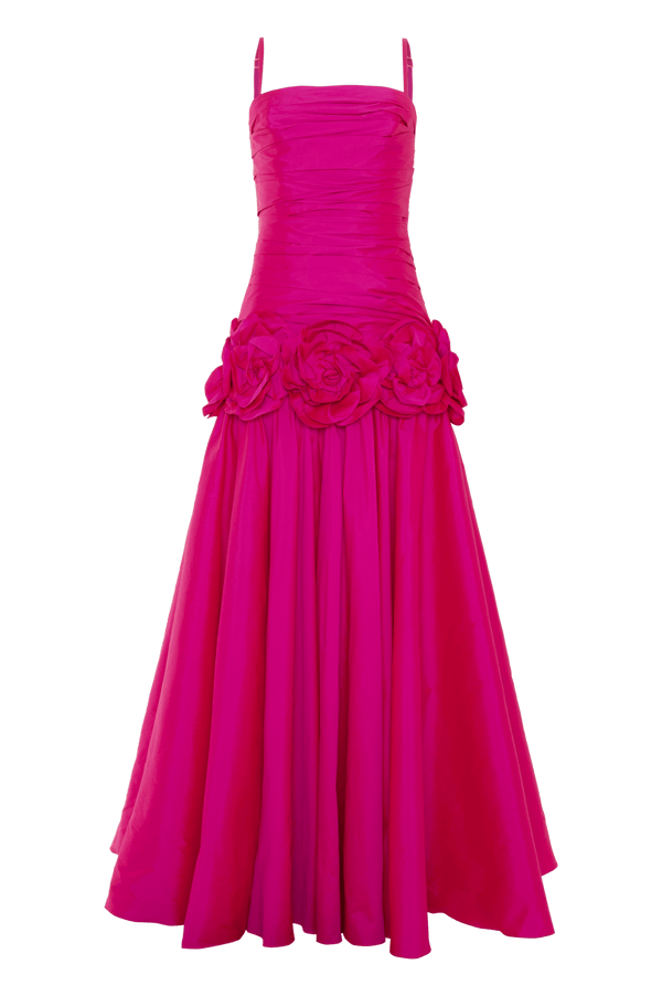 Patbo TAFFETA BLOOM GOWN