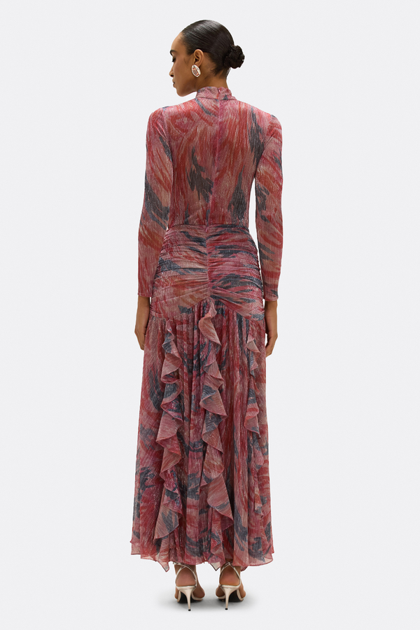 Patbo TWIST FLUTTER MAXI SKIRT