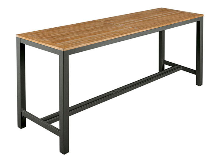 Patio Barlow Tyrie Aura 55" Counter Table W/Teak Top