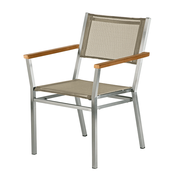 Patio Barlow Tyrie Equinox Stacking Sling Dining Armchair