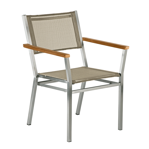 patio Barlow Tyrie Equinox Stacking Sling Dining Armchair