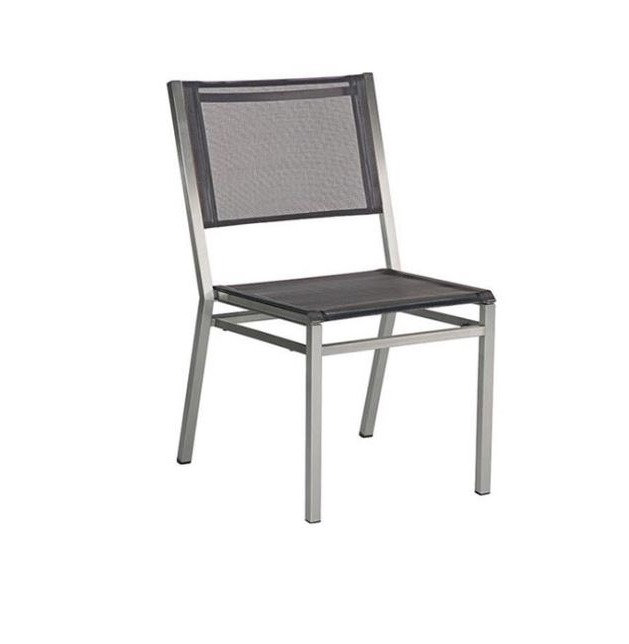 patio Barlow Tyrie Equinox Stacking Sling Side Chair