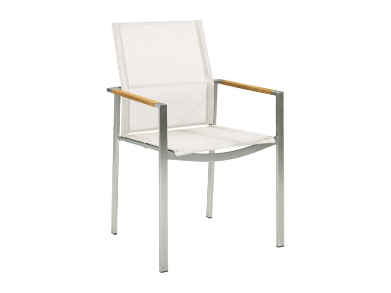 Patio Barlow Tyrie Mercury Armchair - Teak Arm Accent