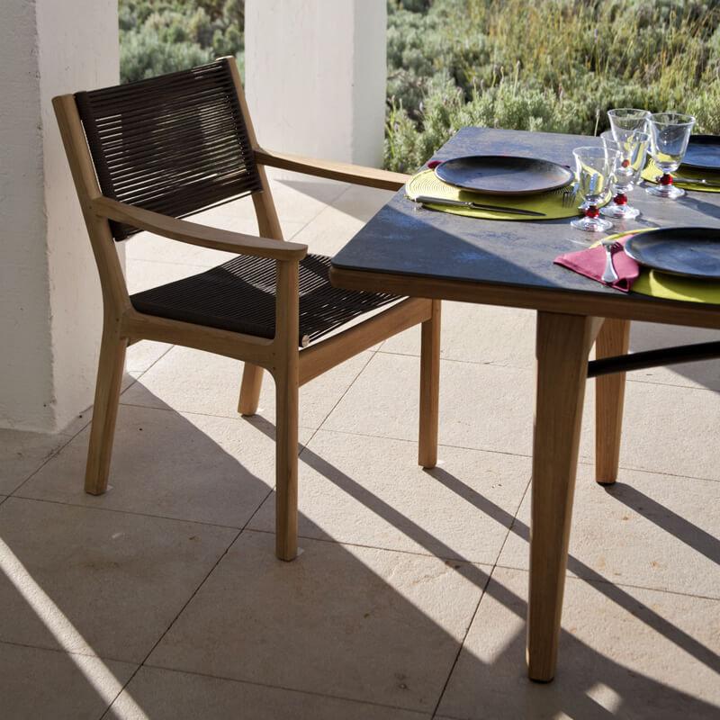 Patio Barlow Tyrie Monterey 79" Rectangular Dining Table - Ceramic Top