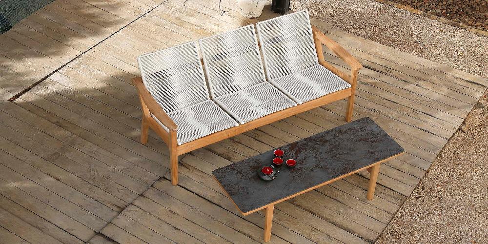 Patio Barlow Tyrie Monterey Coffee Table - Ceramic Top