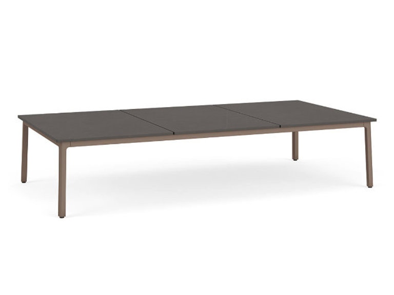patio Brown Jordan Adapt 60" Rect. Coffee Table - Stone Top